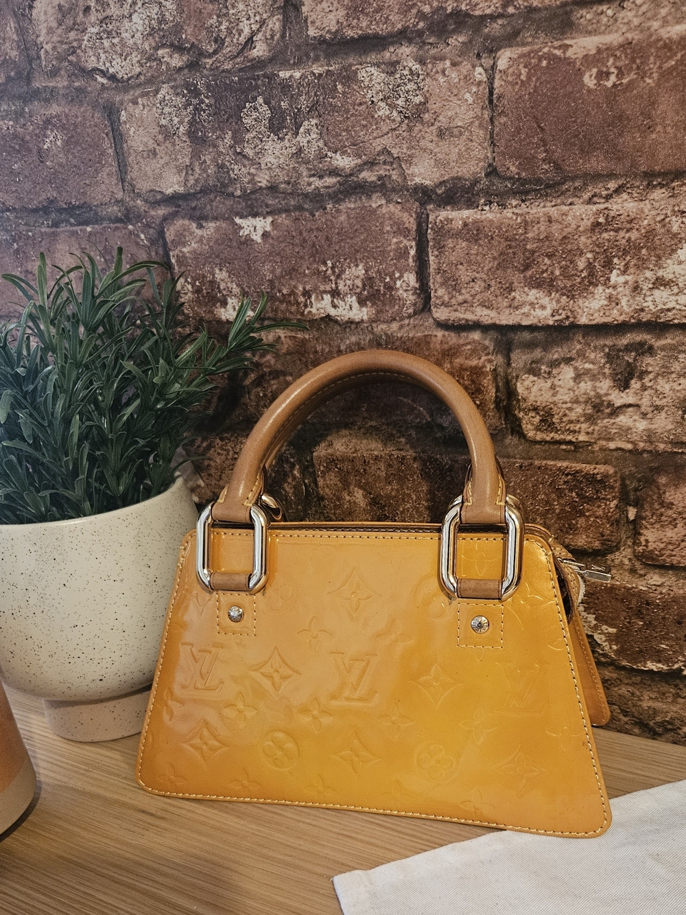 Louis Vuitton Vernis Monogram Mini Forsyth Bag